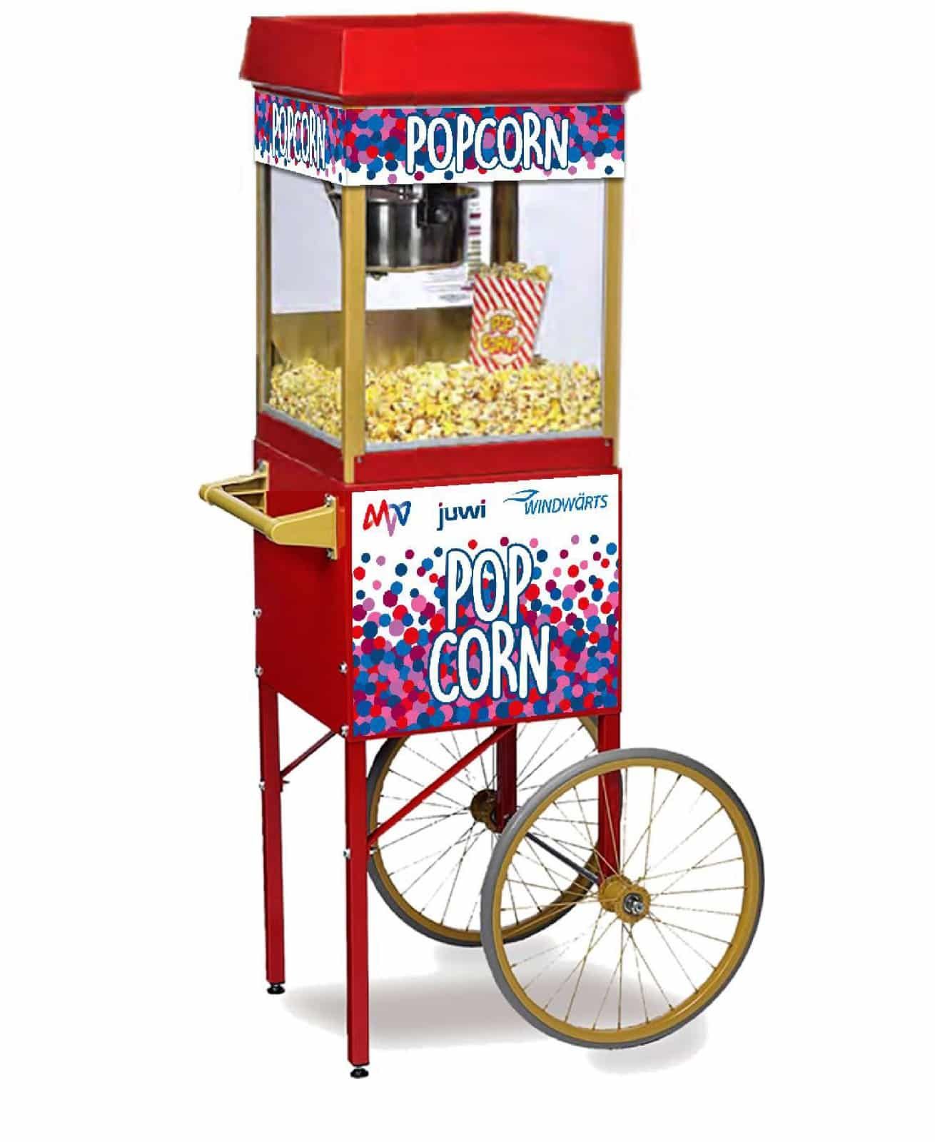 Popcornmaschine Branding
