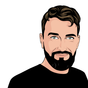 Illustration von Roland, Projektleiter für Lily’s Kitchen Promobike.